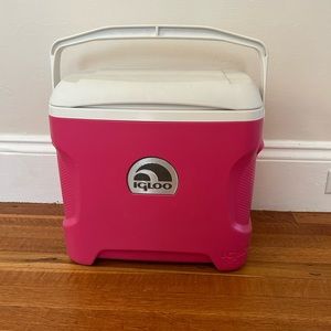 Pink Igloo Cooler (30qt)